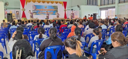 เทศบาลนครแม่สอด ร่วมประชุมผู้ปกครองนักเรียนโรงเรียนเทศบาลวัดชุมพลคีรี ภาคเรียนที่ 2/2567 