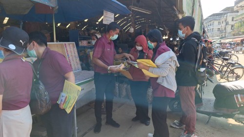 ทน.แม่สอด ลงพื้นที่ร่วมกับคณะผู้ตรวจราชการกระทรวงสาธารณสุข เพื่อติดตามสถานการณ์โรคอหิวาตกโรค