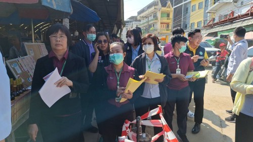 ทน.แม่สอด ลงพื้นที่ร่วมกับคณะผู้ตรวจราชการกระทรวงสาธารณสุข เพื่อติดตามสถานการณ์โรคอหิวาตกโรค
