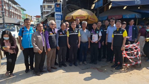 ทน.แม่สอด ลงพื้นที่ร่วมกับคณะผู้ตรวจราชการกระทรวงสาธารณสุข เพื่อติดตามสถานการณ์โรคอหิวาตกโรค
