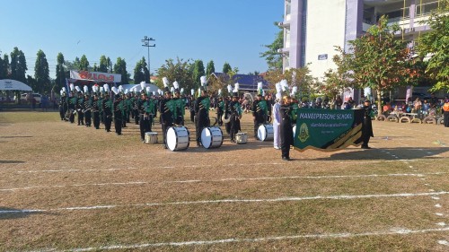 เทศบาลนครแม่สอด เข้าร่วมพิธีเปิดการแข่งขันกีฬาสี โรงเรียนเทศบาลวัดบุญญาวาส ประจำปี 2567 	