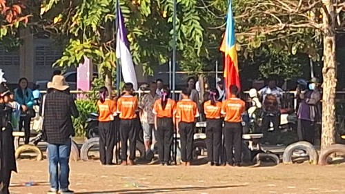 เทศบาลนครแม่สอด เข้าร่วมพิธีเปิดการแข่งขันกีฬาสี โรงเรียนเทศบาลวัดบุญญาวาส ประจำปี 2567 	