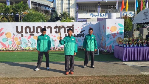 เทศบาลนครแม่สอด เข้าร่วมพิธีเปิดการแข่งขันกีฬาสี โรงเรียนเทศบาลวัดบุญญาวาส ประจำปี 2567 	