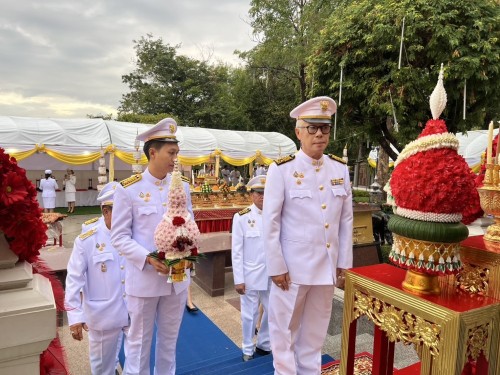 ทน.แม่สอด ร่วมพิธีวันสมเด็จพระเจ้าตากสินมหาราช และพิธีบวงสรวงดวงวิญญาณสมเด็จพระเจ้าตากสินมหาราช