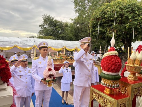 ทน.แม่สอด ร่วมพิธีวันสมเด็จพระเจ้าตากสินมหาราช และพิธีบวงสรวงดวงวิญญาณสมเด็จพระเจ้าตากสินมหาราช