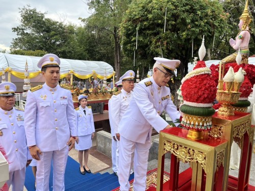 ทน.แม่สอด ร่วมพิธีวันสมเด็จพระเจ้าตากสินมหาราช และพิธีบวงสรวงดวงวิญญาณสมเด็จพระเจ้าตากสินมหาราช