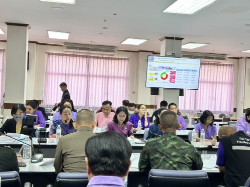 ทน.แม่สอด เข้าร่วมประชุมคณะกรรมการบริหารงานจังหวัด แบบบูรณาการ จังหวัดตาก (ก.บ.จ.ตาก) ครั้งที่ 1/2568