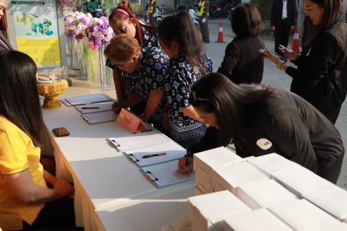 เทศบาลนครแม่สอด จัดแถลงข่าวและพิธีเปิด “ตู้โทรฉุกเฉิน” Hotline สายด่วนนครแม่สอด