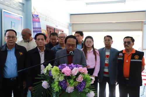 เทศบาลนครแม่สอด จัดแถลงข่าวและพิธีเปิด “ตู้โทรฉุกเฉิน” Hotline สายด่วนนครแม่สอด