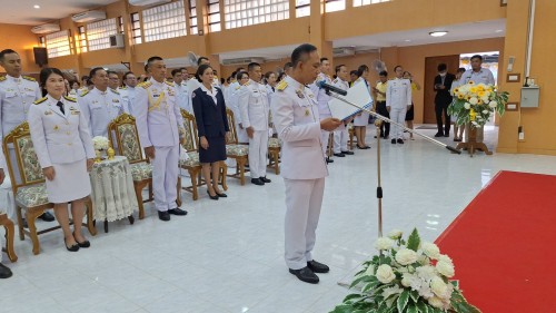 ทน.แม่สอด ร่วมกิจกรรมเฉลิมพระเกียรติพระบาทสมเด็จพระเจ้าอยู่หัว เนื่องในโอกาสพระราชพิธีสมมงคลพระชนมายุเท่าพระบาทสมเด็จพระพุทธยอดฟ้าจุฬาโลกมหาราชสมเด็จพระปฐมบรมกษัตริยาธิราชแห่งราชวงศ์จักรี พ.ศ.2568