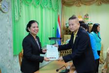 เทศบาลนครแม่สอดร่วมกับหน่วยงานภาครัฐและภาคีภาคต่างๆในเขตเทศบาลนครแม่สอด จัดพิธีลงนามบันทึกข้อตกลงของ “วิชชาลัยสูงวัยนครแม่สอด”