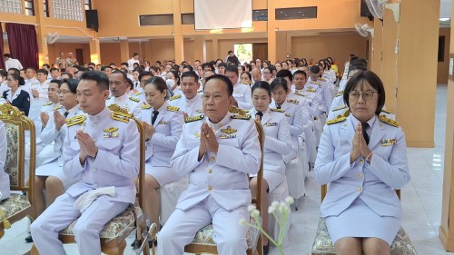 ทน.แม่สอด ร่วมกิจกรรมเฉลิมพระเกียรติพระบาทสมเด็จพระเจ้าอยู่หัว เนื่องในโอกาสพระราชพิธีสมมงคลพระชนมายุเท่าพระบาทสมเด็จพระพุทธยอดฟ้าจุฬาโลกมหาราชสมเด็จพระปฐมบรมกษัตริยาธิราชแห่งราชวงศ์จักรี พ.ศ.2568