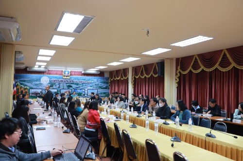 เทศบาลนครแม่สอด จัดประชุมหัวหน้าส่วนราชการ ประจำเดือน มกราคม 2568