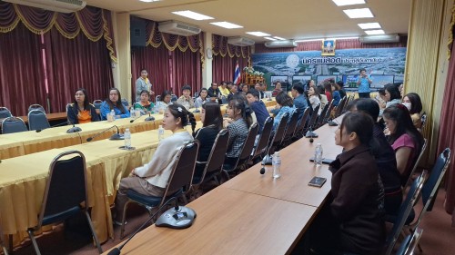 เทศบาลนครแม่สอด ให้การต้อนรับข้าราชการพนักงานเจ้าหน้าที่โอนย้ายมาประจำเทศบาลนครแม่สอด