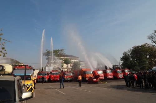 ทน.แม่สอด ร่วมกิจกรรม KICK OFF การแก้ไขปัญหาหมอกควันไฟป่าและฝุ่นละอองขนาดเล็ก (PM 2.5) จังหวัดตาก ประจำปี พ.ศ.2568