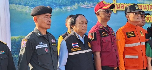 ทน.แม่สอด ร่วมกิจกรรม KICK OFF การแก้ไขปัญหาหมอกควันไฟป่าและฝุ่นละอองขนาดเล็ก (PM 2.5) จังหวัดตาก ประจำปี พ.ศ.2568