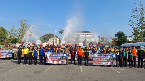 ทน.แม่สอด ร่วมกิจกรรม KICK OFF การแก้ไขปัญหาหมอกควันไฟป่าและฝุ่นละอองขนาดเล็ก (PM 2.5) จังหวัดตาก ประจำปี พ.ศ.2568