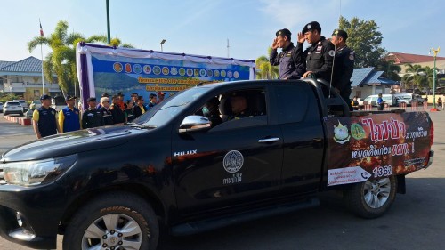 ทน.แม่สอด ร่วมกิจกรรม KICK OFF การแก้ไขปัญหาหมอกควันไฟป่าและฝุ่นละอองขนาดเล็ก (PM 2.5) จังหวัดตาก ประจำปี พ.ศ.2568