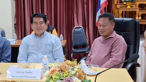 ทน.แม่สอด ร่วมต้อนรับคณะศึกษาดูงานจากกองทุนหลักประกันสุขภาพในระดับท้องถิ่นเทศบาลตำบลหน้าพระลาน จังหวัดสระบุรี