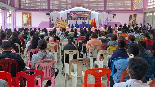 เทศบาลนครแม่สอด เข้าร่วมเป็นเกียรติในการประชุมผู้ปกครองนักเรียนโรงเรียนเทศบาลวัดบุญญาวาส สังกัดเทศบาลนครแม่สอด