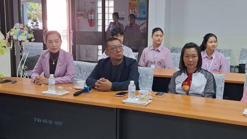 ทน.แม่สอด ร่วมต้อนรับคณะกรรมการประเมินคุณภาพภายนอก ระดับการศึกษาขั้นพื้นฐาน (สมศ.) โรงเรียนเทศบาลเฉลิมพระเกียรติสมเด็จพระเทพรัตนราชสุดาฯ สยามบรมราชกุมารี