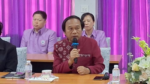 ทน.แม่สอด ร่วมต้อนรับคณะกรรมการประเมินคุณภาพภายนอก ระดับการศึกษาขั้นพื้นฐาน (สมศ.) โรงเรียนเทศบาลเฉลิมพระเกียรติสมเด็จพระเทพรัตนราชสุดาฯ สยามบรมราชกุมารี