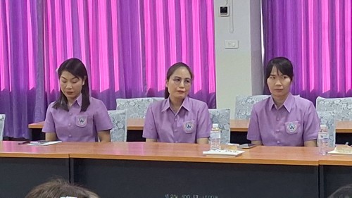 ทน.แม่สอด ร่วมต้อนรับคณะกรรมการประเมินคุณภาพภายนอก ระดับการศึกษาขั้นพื้นฐาน (สมศ.) โรงเรียนเทศบาลเฉลิมพระเกียรติสมเด็จพระเทพรัตนราชสุดาฯ สยามบรมราชกุมารี