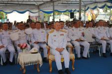 ดร.เทอดเกียรติ ชินสรนันท์ นายกเทศมนตรีนครแม่สอด เข้าร่วมพิธีวางพวงมาลา ในวันสมเด็จพระนเรศวรมหาราช