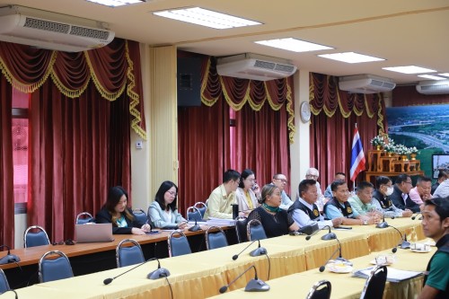 เทศบาลนครแม่สอด ร่วมต้อนรับคณะศึกษาดูงานจากเทศบาลเมืองแม่ฮ่องสอน