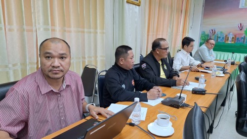 เทศบาลนครแม่สอด ประชุมหารือแนวทางการแก้ไขปัญหารถจักรยานไฟฟ้า ครั้งที่ 1/2568