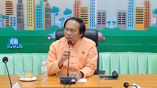 เทศบาลนครแม่สอด ประชุมหารือแนวทางการแก้ไขปัญหารถจักรยานไฟฟ้า ครั้งที่ 1/2568