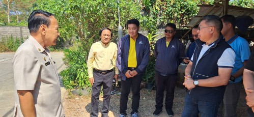 เทศบาลนครแม่สอด บูรณาการร่วมกับองค์การบริหาร  ส่วนจังหวัดตาก ลงพื้นที่สำรวจจุดเสี่ยงปัญหาน้ำท่วมขัง