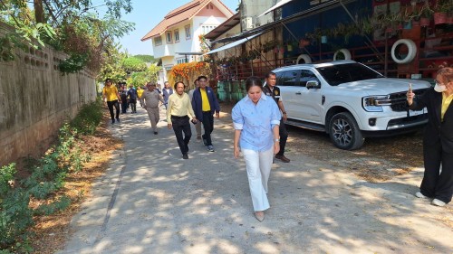 เทศบาลนครแม่สอด บูรณาการร่วมกับองค์การบริหาร  ส่วนจังหวัดตาก ลงพื้นที่สำรวจจุดเสี่ยงปัญหาน้ำท่วมขัง