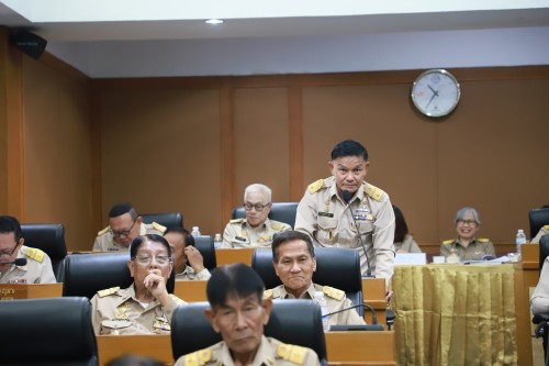 สภาเทศบาลนครแม่สอด ประชุมสภาเทศบาลนครแม่สอด สมัยสามัญ  สมัยแรก ประจำปี 2568