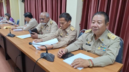 ทน.แม่สอด เข้าร่วมการประชุมชี้แจงแนวทางการดำเนินโครงการจัดทำคาร์บอนฟุตพริ้นท์ องค์กรปกครองส่วนท้องถิ่น เทศบาลนครแม่สอด ประจำปีงบประมาณ พ.ศ. 2568