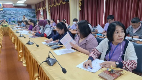 ทน.แม่สอด เข้าร่วมการประชุมชี้แจงแนวทางการดำเนินโครงการจัดทำคาร์บอนฟุตพริ้นท์ องค์กรปกครองส่วนท้องถิ่น เทศบาลนครแม่สอด ประจำปีงบประมาณ พ.ศ. 2568