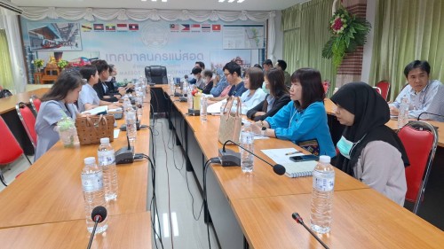 ทน.แม่สอด ร่วมให้การต้อนรับ คณะเจ้าหน้าที่ ศูนย์อนามัยที่ 2 จังหวัดพิษณุโลก และร่วมประชุมขับเคลื่อนชมรมผู้สูงอายุด้านสุขภาพ