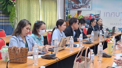 ทน.แม่สอด ร่วมให้การต้อนรับ คณะเจ้าหน้าที่ ศูนย์อนามัยที่ 2 จังหวัดพิษณุโลก และร่วมประชุมขับเคลื่อนชมรมผู้สูงอายุด้านสุขภาพ