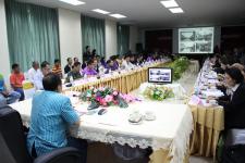 การประชุมอนุกรรมการด้านสิทธิประโยชน์ขอบเขตพื้นที่และศูนย์บริการเบ็ดเสร็จด้านการลงทุนเพื่อการจัดตั้งเขตพัฒนาเศรษฐกิจพิเศษ ณ  อ.แม่สอด อ.แม่ระมาด อ.พบพระ จังหวัดตาก 