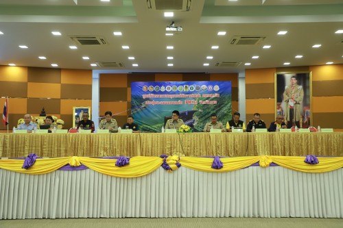 เทศบาลนครแม่สอด เข้าร่วมการประชุมทำความเข้าใจ และรับมอบนโยบายการแก้ไขปัญหาไฟป่า หมอกควัน และฝุ่นละอองขนาดเล็ก (PM 2.5) จังหวัดตาก ประจำปี พ.ศ.2568