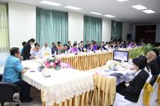 การประชุมอนุกรรมการด้านสิทธิประโยชน์ขอบเขตพื้นที่และศูนย์บริการเบ็ดเสร็จด้านการลงทุนเพื่อการจัดตั้งเขตพัฒนาเศรษฐกิจพิเศษ ณ  อ.แม่สอด อ.แม่ระมาด อ.พบพระ จังหวัดตาก 