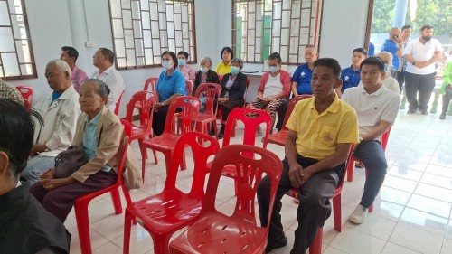 เทศบาลนครแม่สอด เข้าร่วมการประชุมผู้สูงอายุชุมชนสองแควสอง ประจำเดือน กุมภาพันธ์ พ.ศ.2568