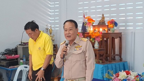 เทศบาลนครแม่สอด เข้าร่วมการประชุมผู้สูงอายุชุมชนสองแควสอง ประจำเดือน กุมภาพันธ์ พ.ศ.2568