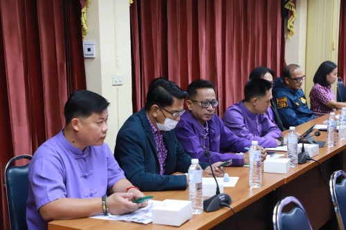 เทศบาลนครแม่สอด จัดประชุมหัวหน้าส่วนราชการ ประจำเดือน กุมภาพันธ์ พ.ศ.2568