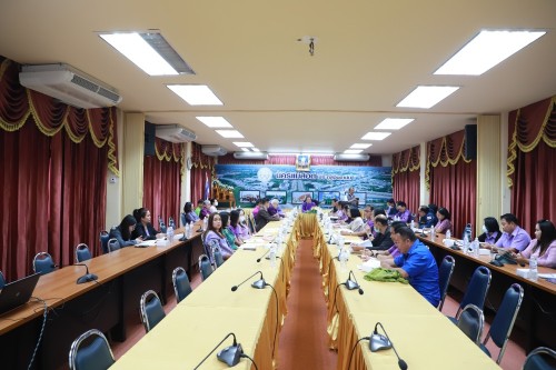 เทศบาลนครแม่สอด จัดประชุมหัวหน้าส่วนราชการ ประจำเดือน กุมภาพันธ์ พ.ศ.2568