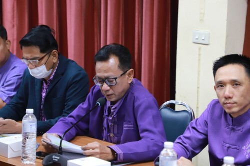 เทศบาลนครแม่สอด จัดประชุมหัวหน้าส่วนราชการ ประจำเดือน กุมภาพันธ์ พ.ศ.2568