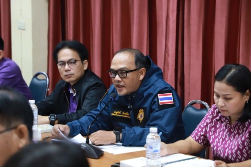 เทศบาลนครแม่สอด จัดประชุมหัวหน้าส่วนราชการ ประจำเดือน กุมภาพันธ์ พ.ศ.2568