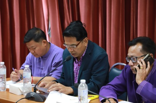 เทศบาลนครแม่สอด จัดประชุมหัวหน้าส่วนราชการ ประจำเดือน กุมภาพันธ์ พ.ศ.2568