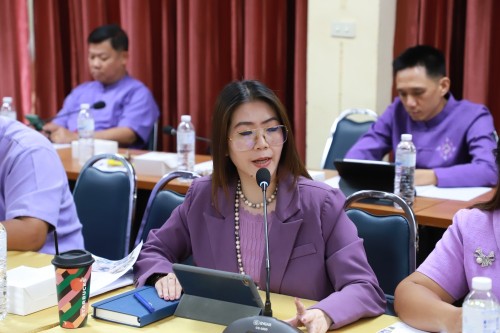 เทศบาลนครแม่สอด จัดประชุมหัวหน้าส่วนราชการ ประจำเดือน กุมภาพันธ์ พ.ศ.2568