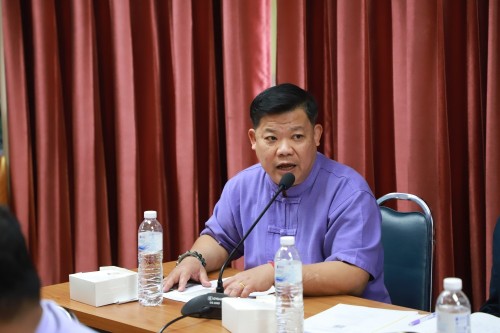 เทศบาลนครแม่สอด จัดประชุมหัวหน้าส่วนราชการ ประจำเดือน กุมภาพันธ์ พ.ศ.2568